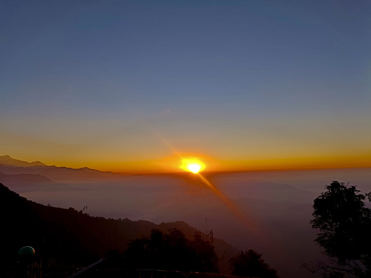 Paysage de l'Himalaya